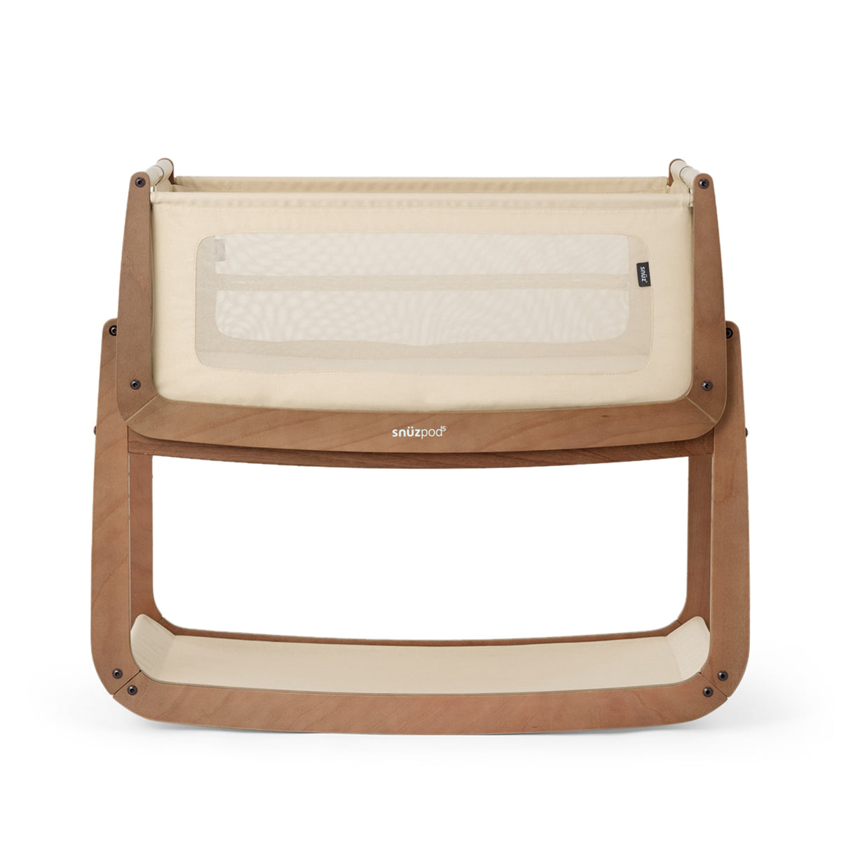 Snuzpod 5 - Bedside Co-Sleeper | Walnut
