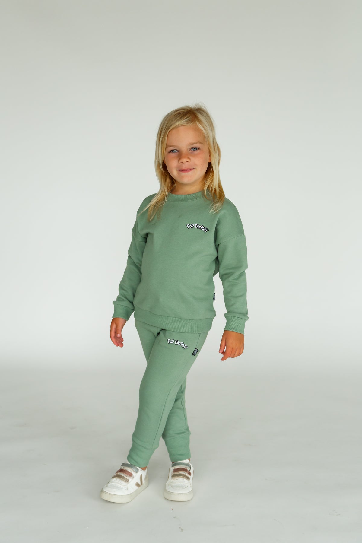 Pop Factory - Trackies  | Sage