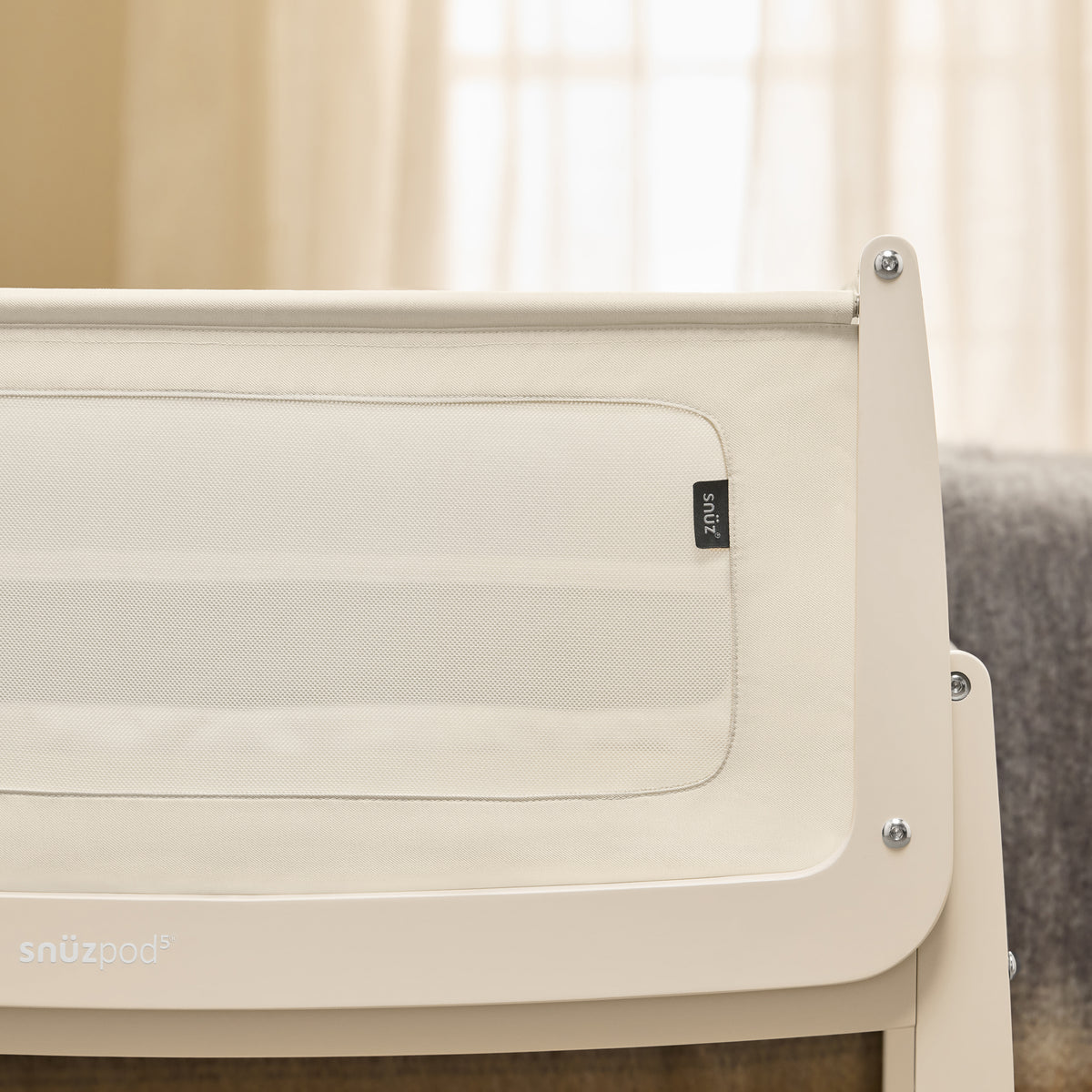 Snuzpod 5 - Bedside Co-Sleeper | Cashmere