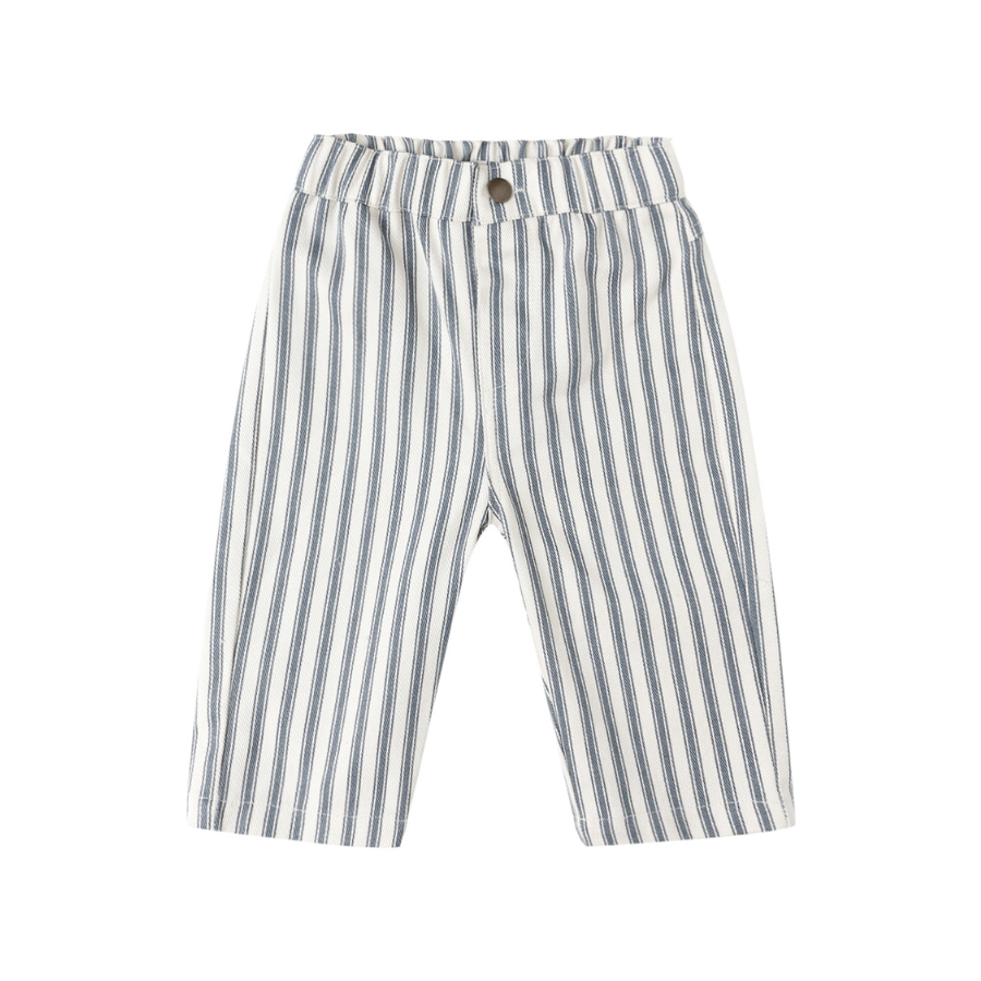 Quincy Mae - Grayson Pant | Ocean Stripe
