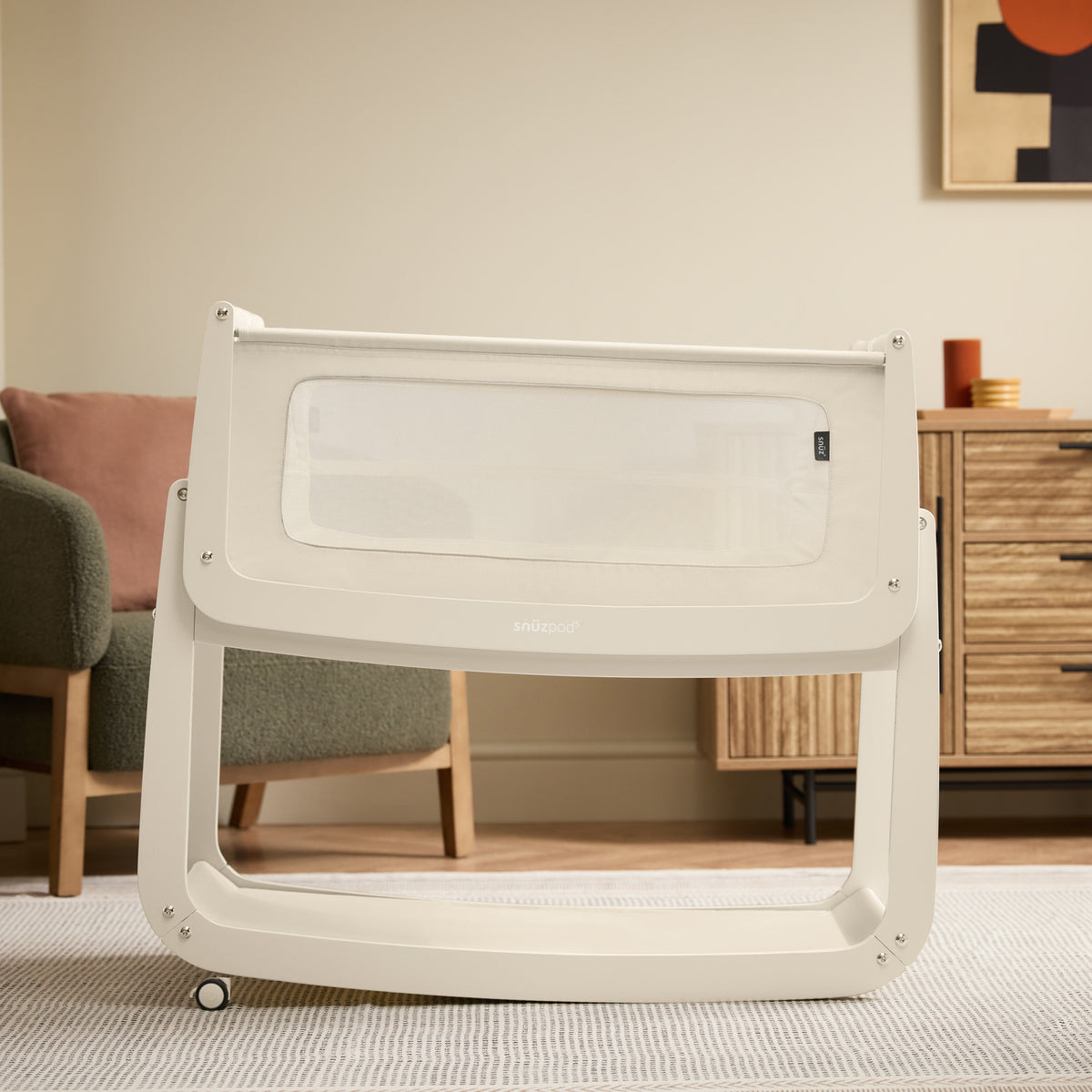Snuzpod 5 - Bedside Co-Sleeper | Cashmere