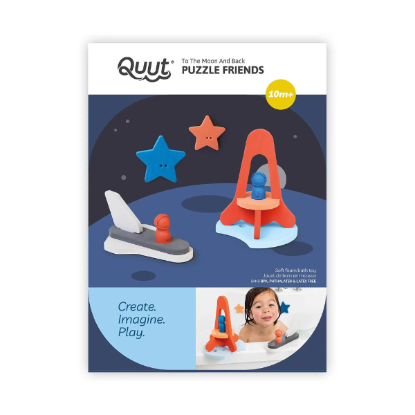 Quut - To The Moon & Back | Bath Toy