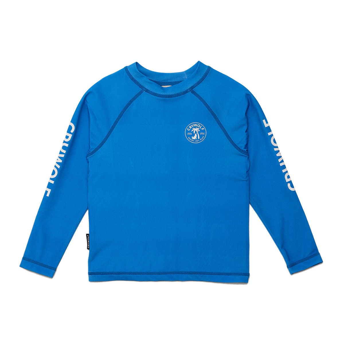 Crywolf - Long Sleeve Rash Vest | Deep Sea Blue