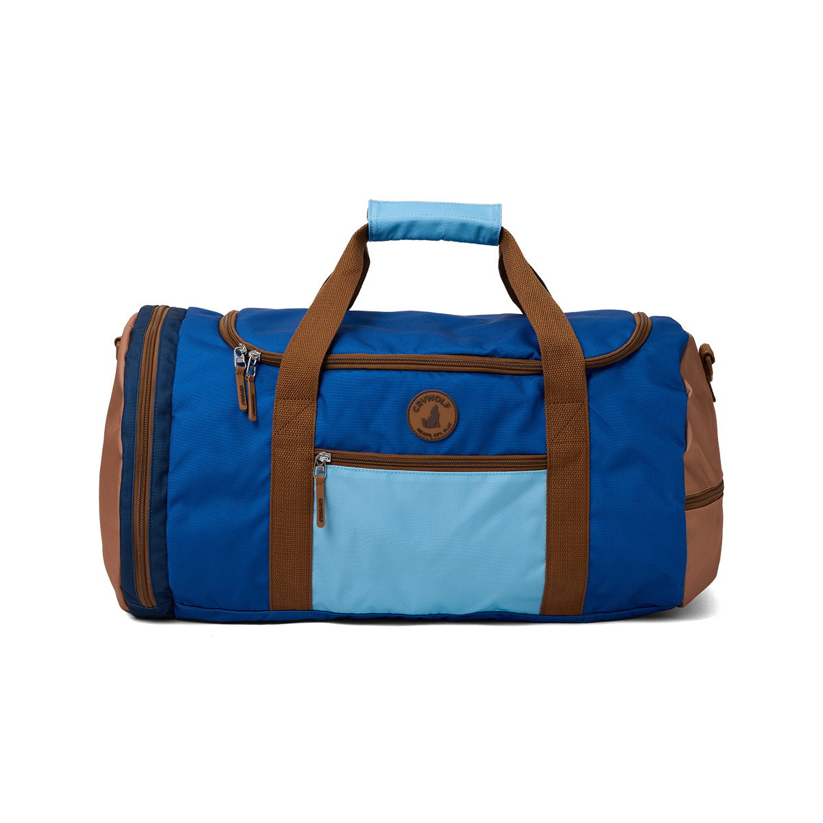 Crywolf - Packable Duffel Bag | Deep Sea Colourblock