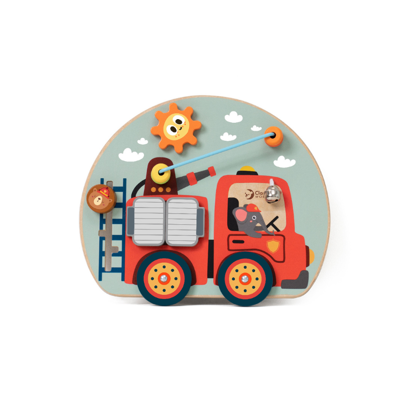 Classic World Toys - Busy Board | Fire Truck