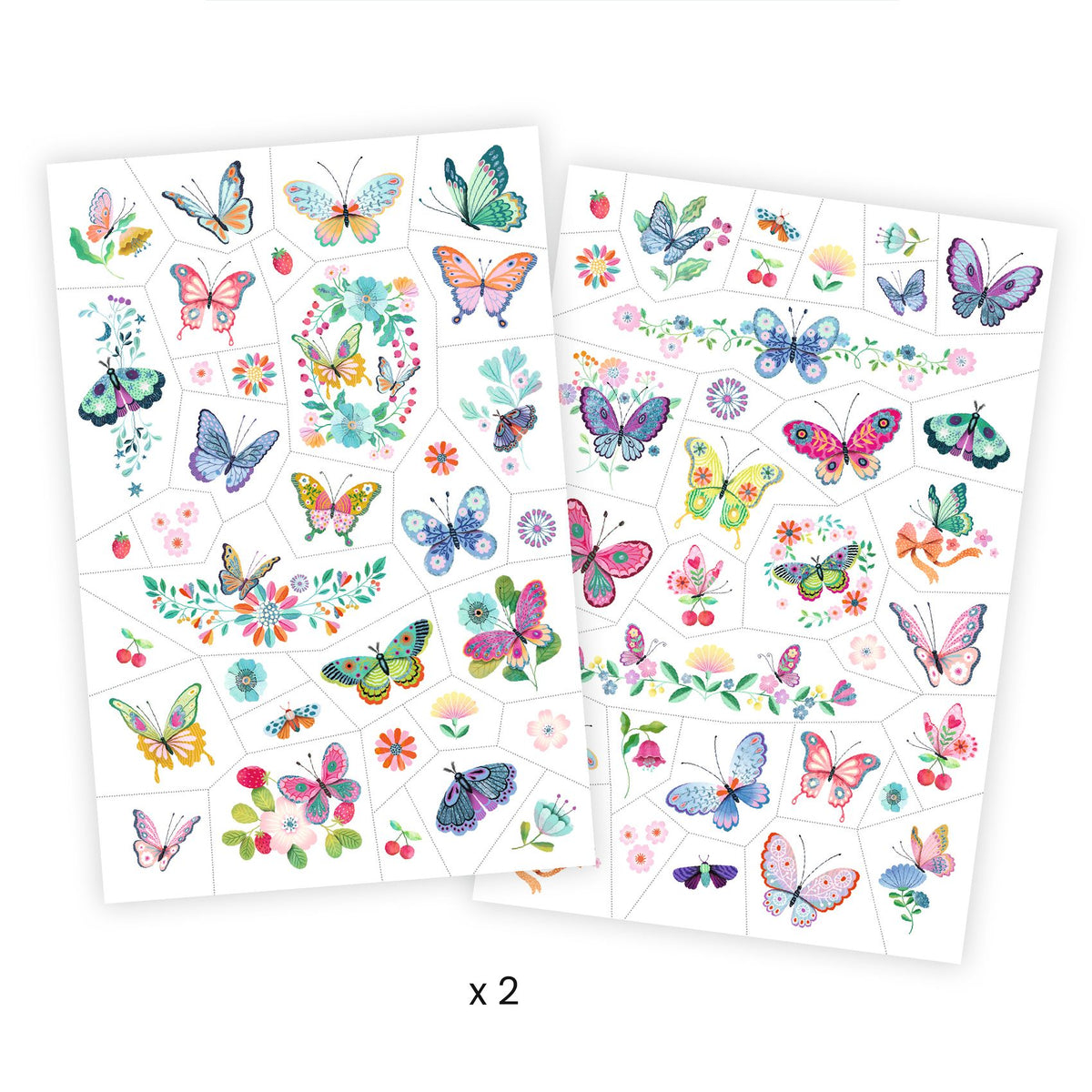 Djeco - Temporary Tattoos | Dream Butterflies