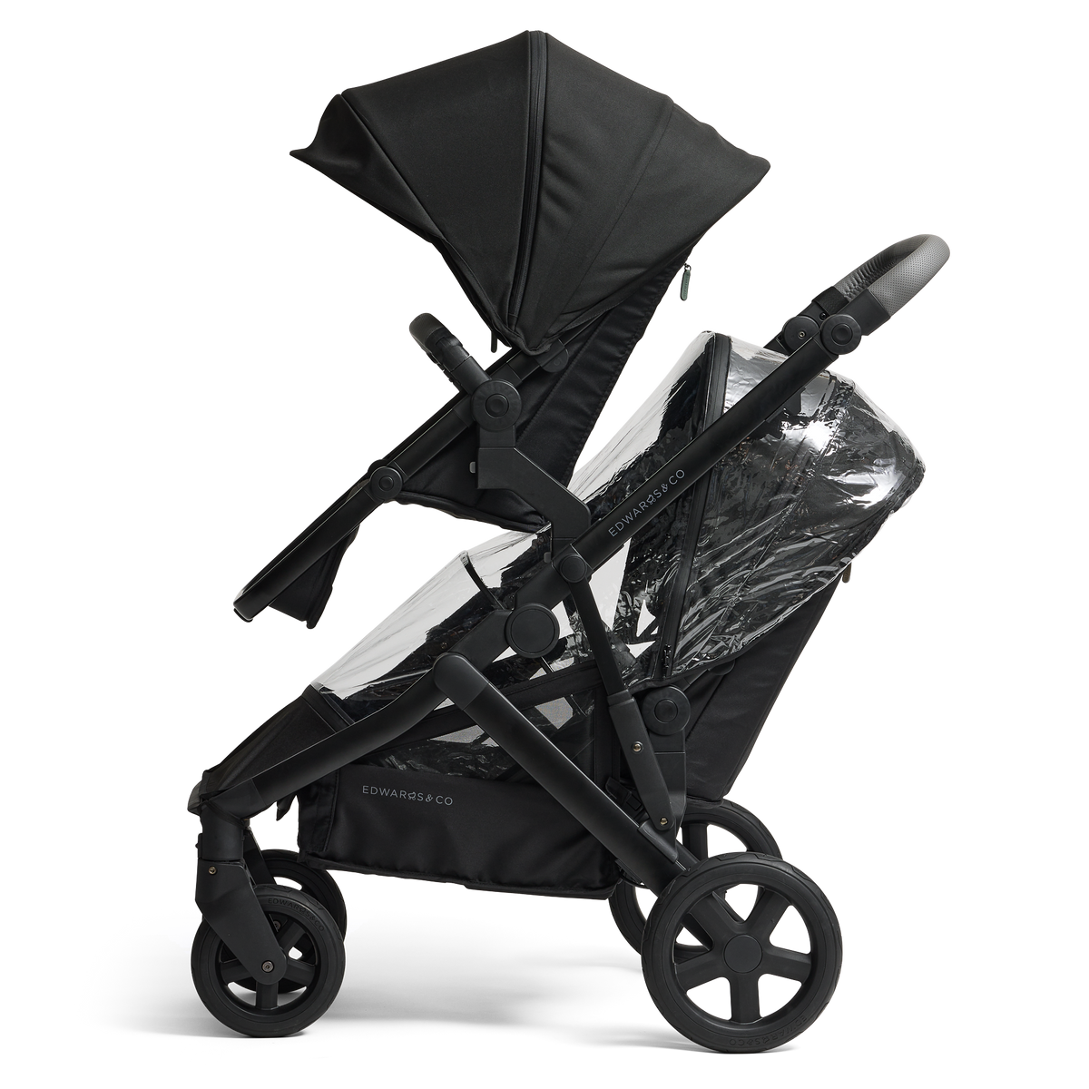 Edwards & Co - Olive Second Seat Rain Cover