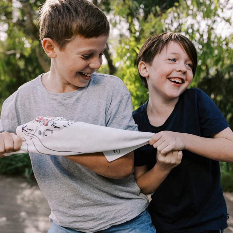 Hey Doodle - Large Reusable Colouring Mat | Toot Toot