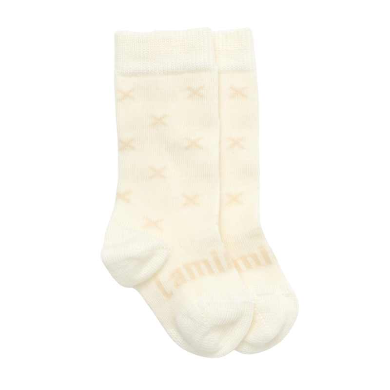 Lamington Baby Socks - Merino Wool Knee High | Owl