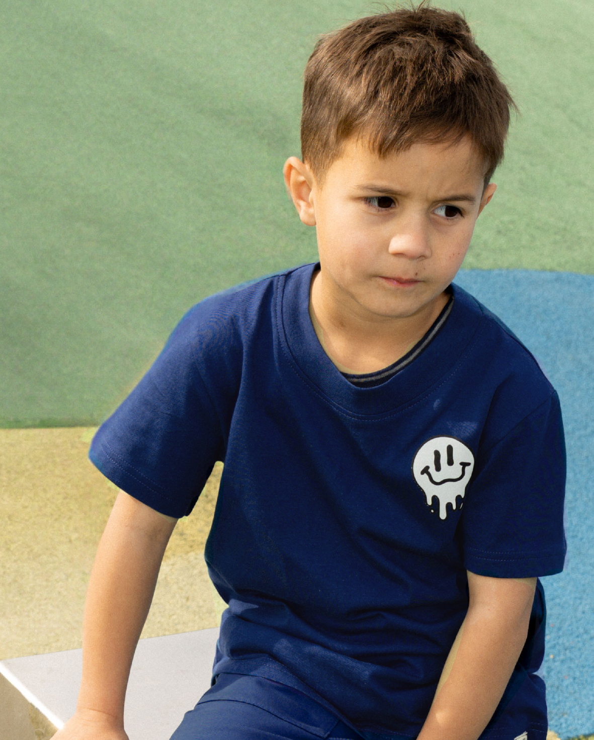 Band of Boys - Navy Smiles Tee