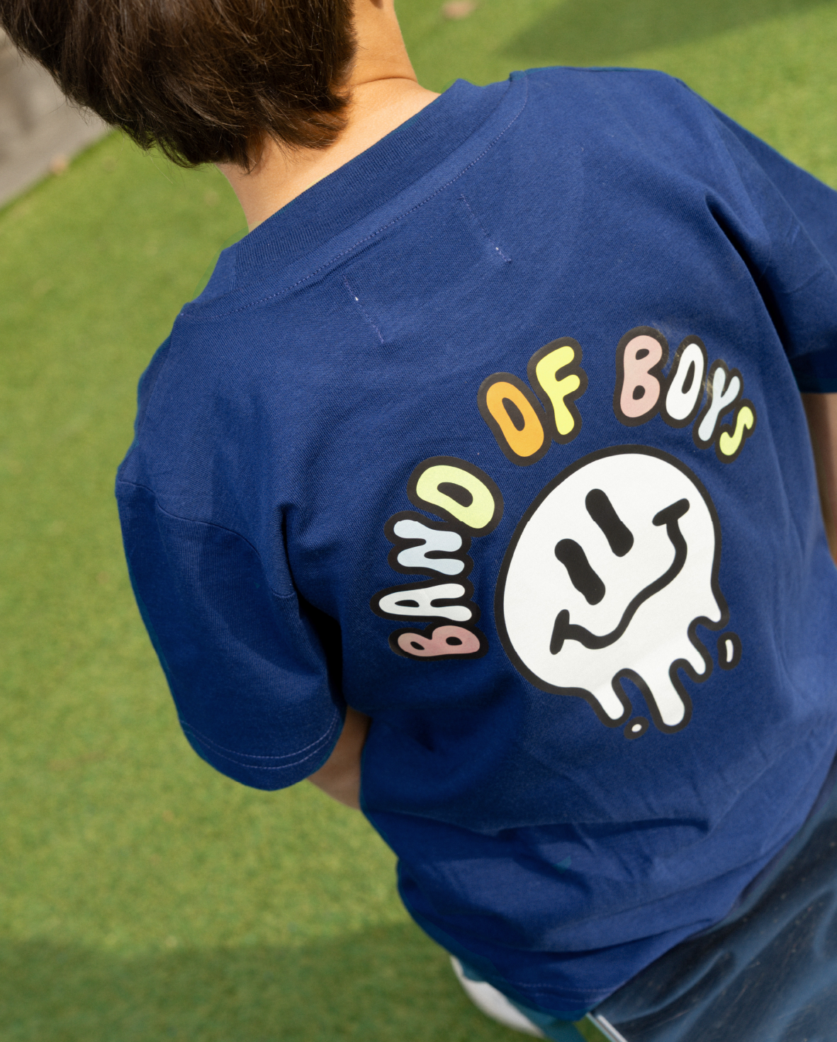 Band of Boys - Navy Smiles Tee
