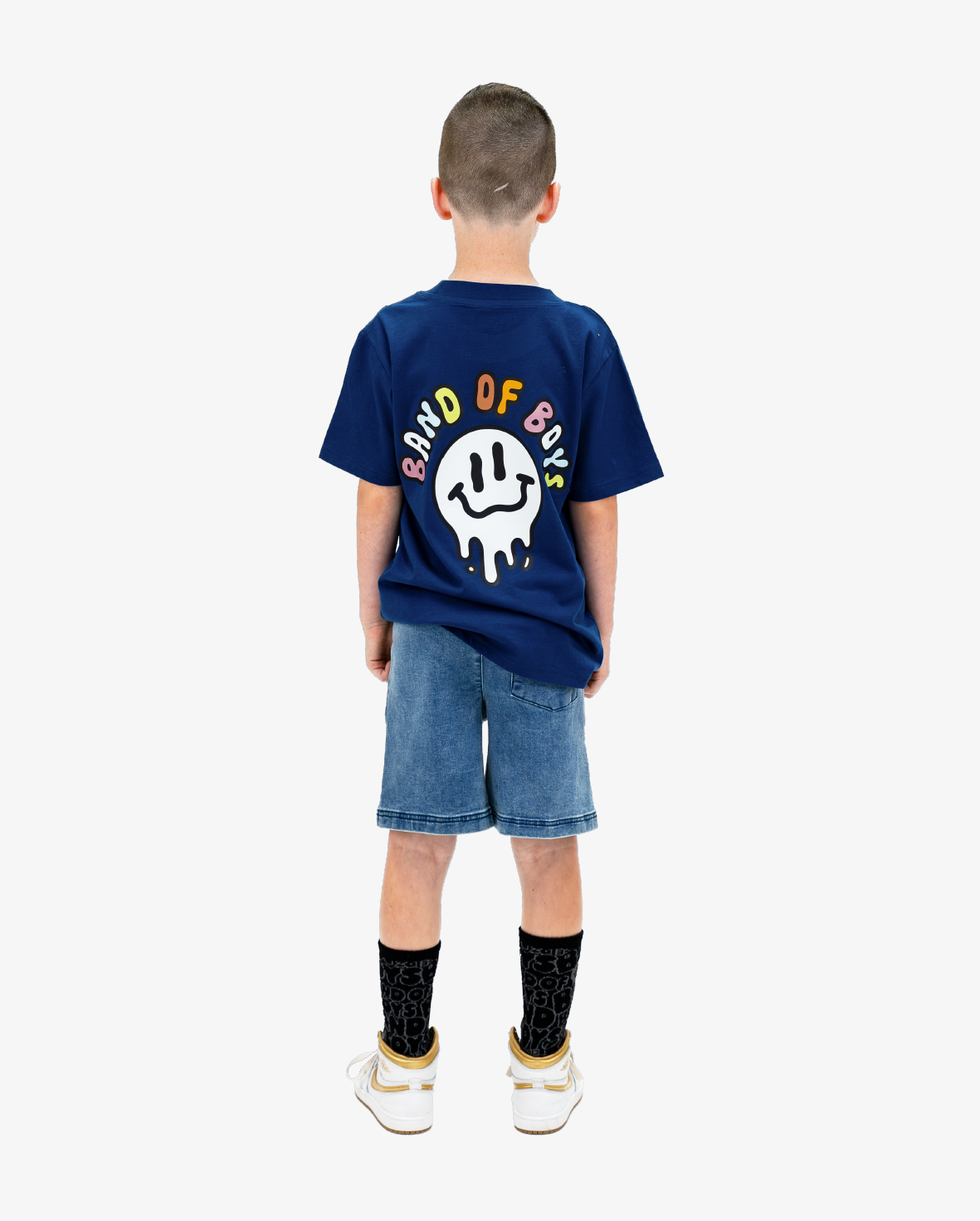 Band of Boys - Navy Smiles Tee