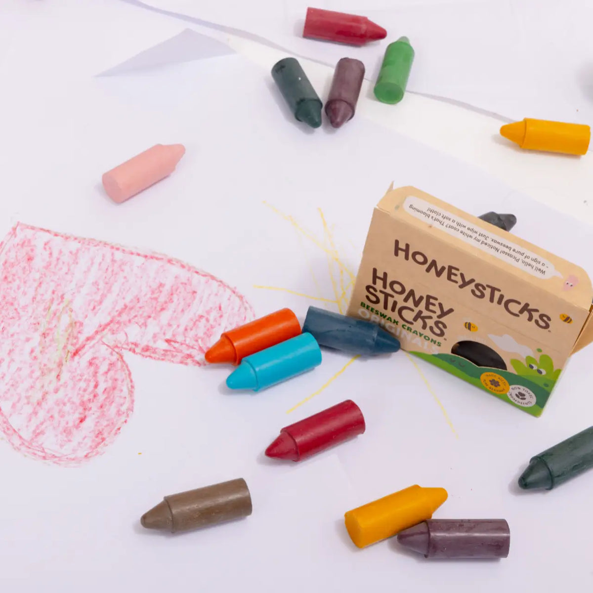Honeysticks - Natural Beeswax Crayons | Originals 10pk