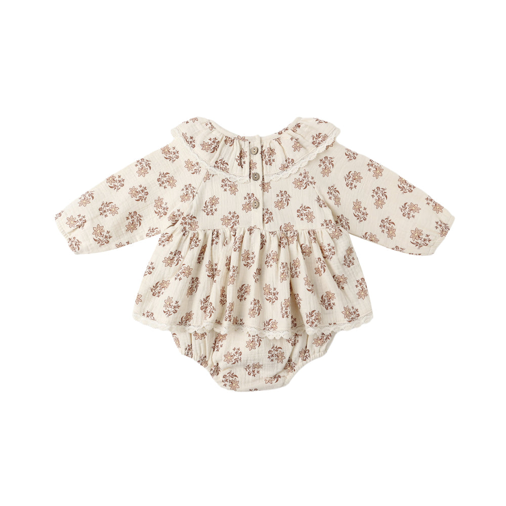 Quincy Mae - Thalia Romper | Daylily