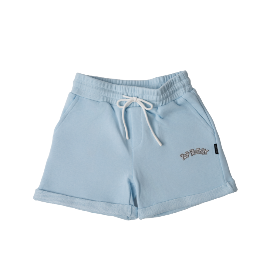 Pop Factory - Classic Track Short | Ice Blue