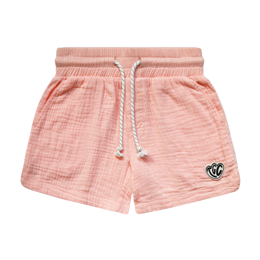 The Girl Club - Pink Muslin Shorts