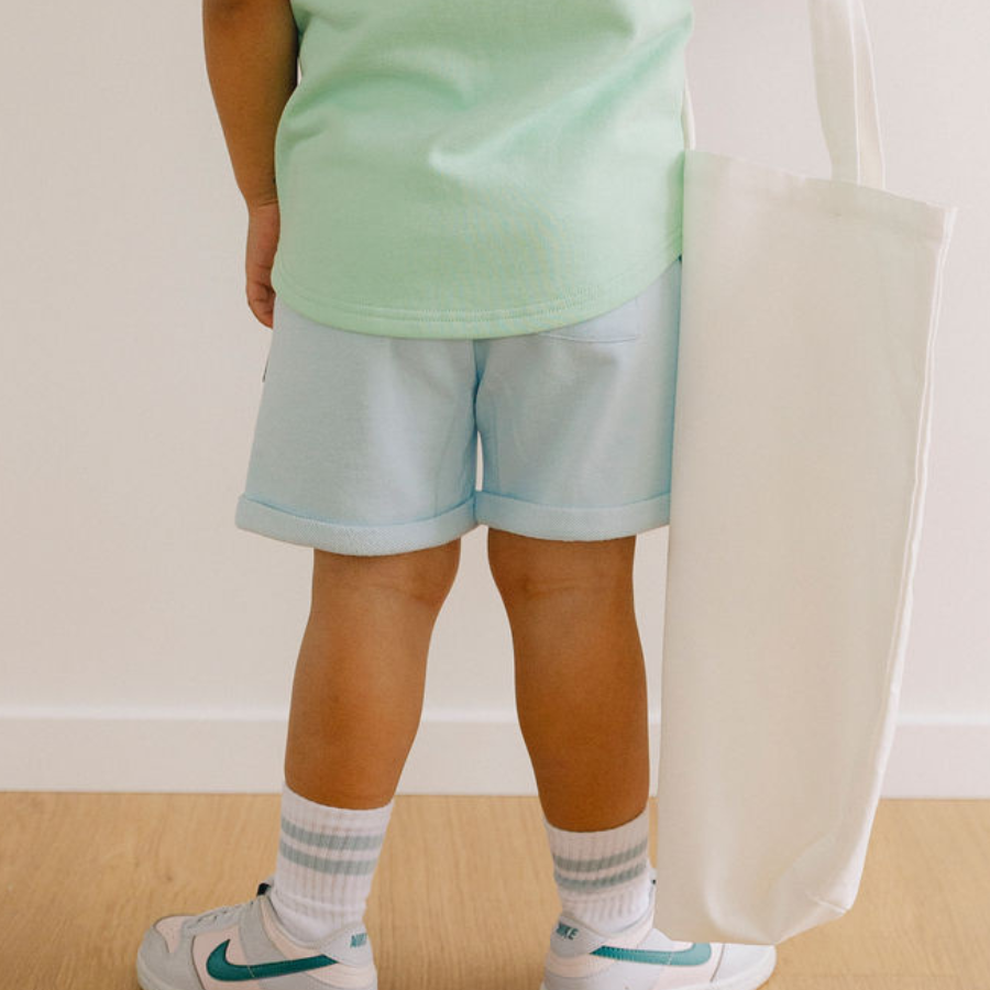 Pop Factory - Classic Track Short | Ice Blue