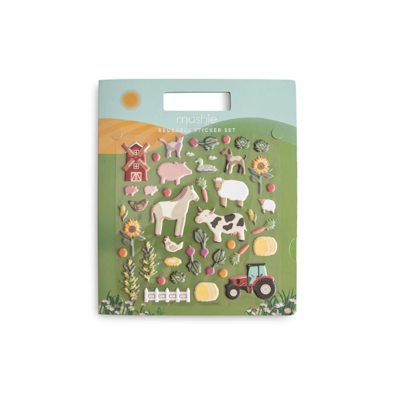 Mushie - Reusable Sticker Set | Farm