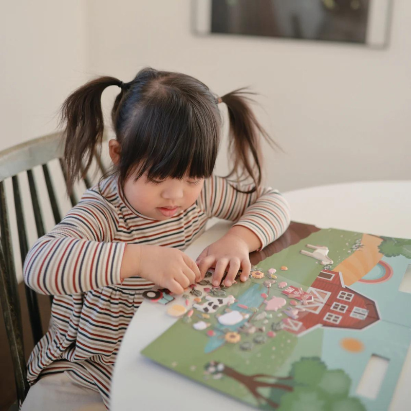 Mushie - Reusable Sticker Set | Farm