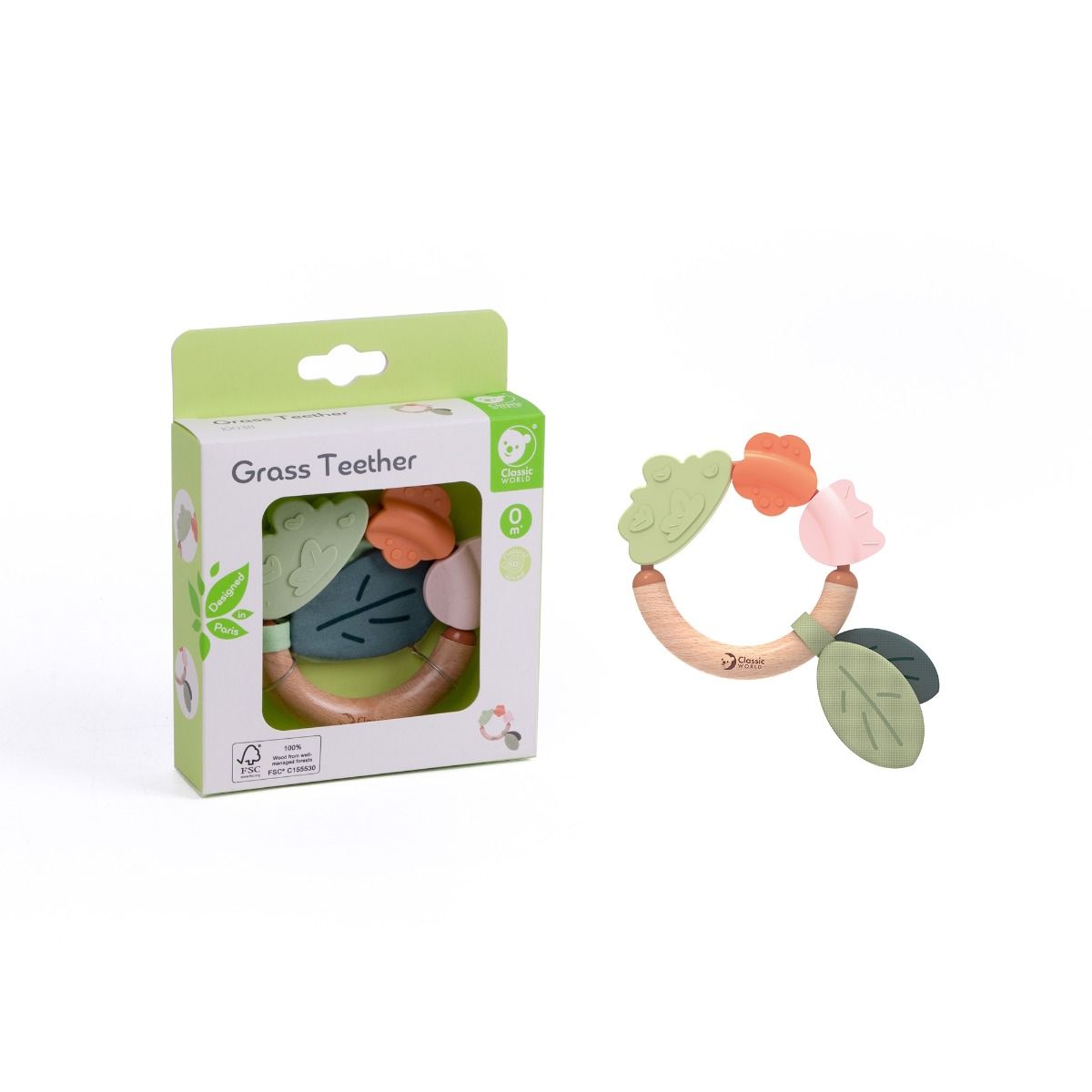 Classic World Toys - Nature Rattle