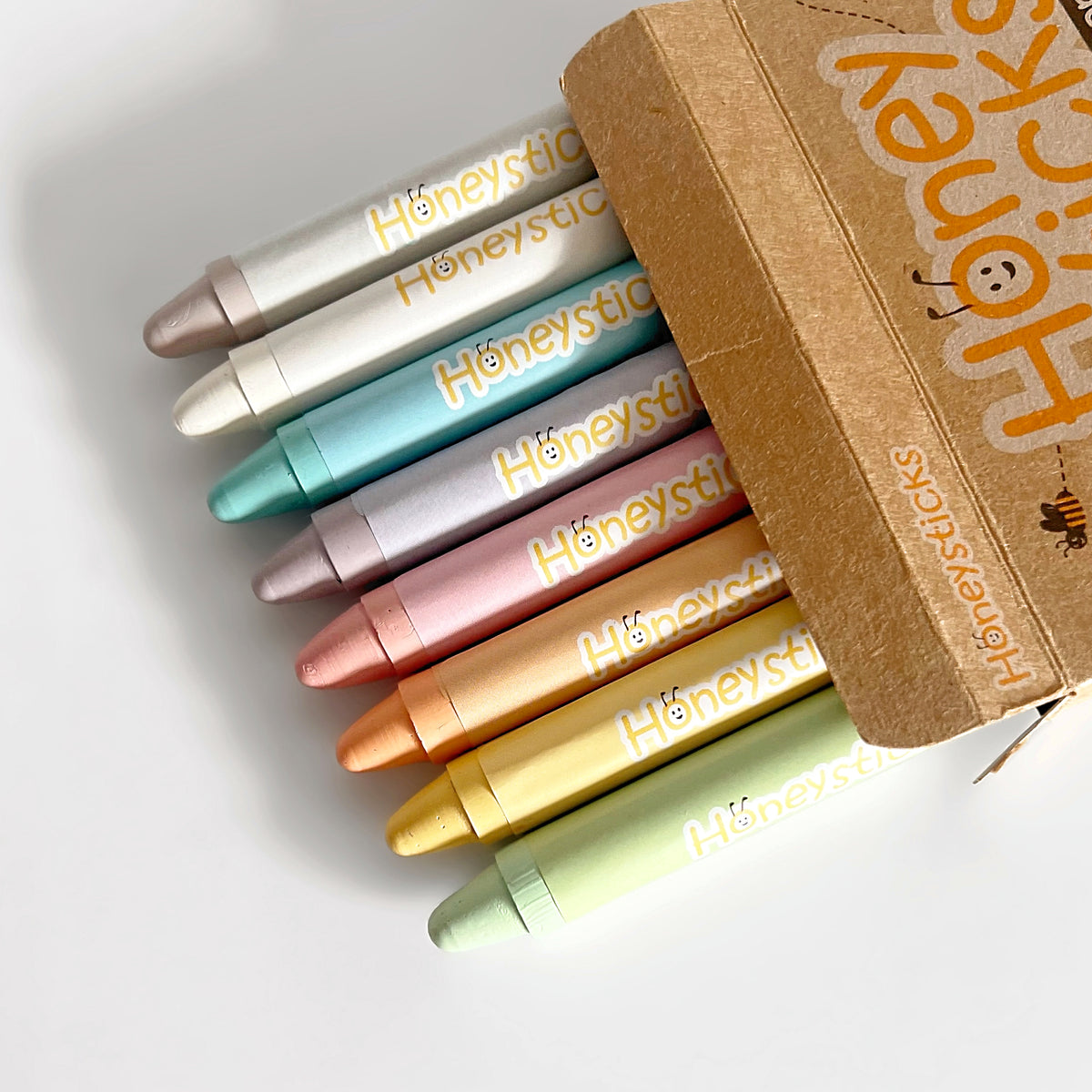 Honeysticks - Natural Beeswax Crayons | Jumbo Pastel