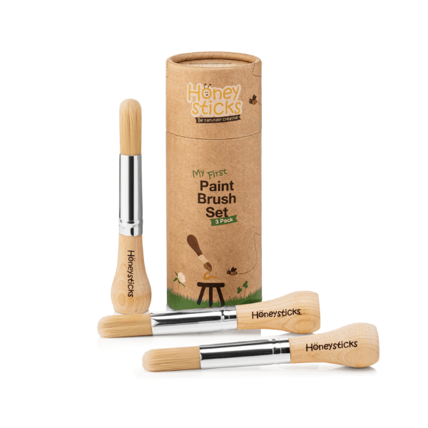 Honeysticks - My First Paintbrush Set | 3 Pack