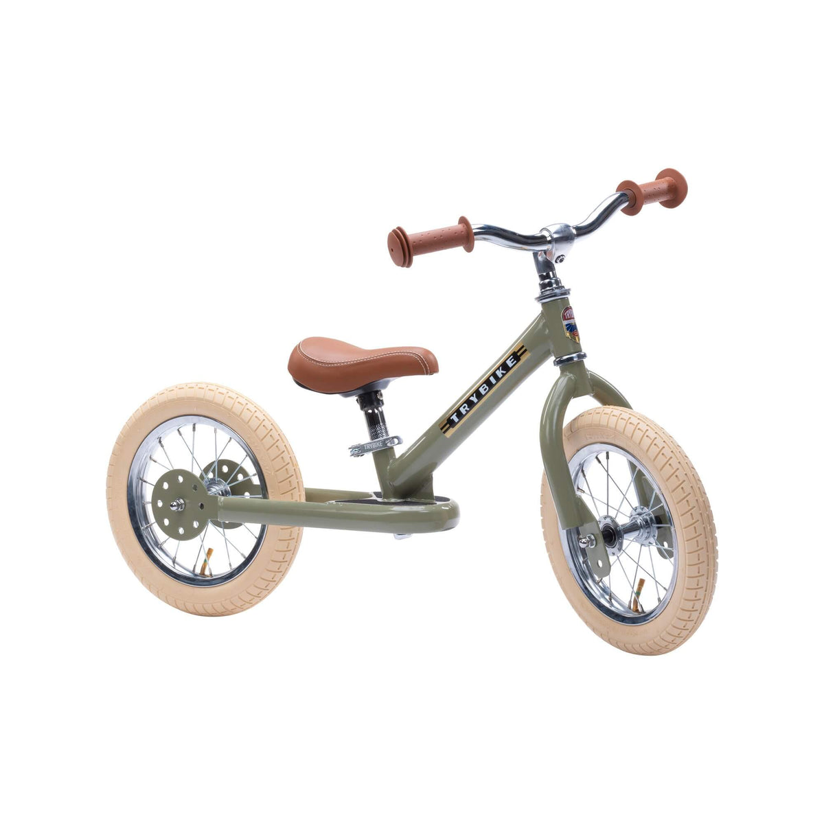 Trybike - Vintage 2 in 1 Trike | Balance Bike - Green