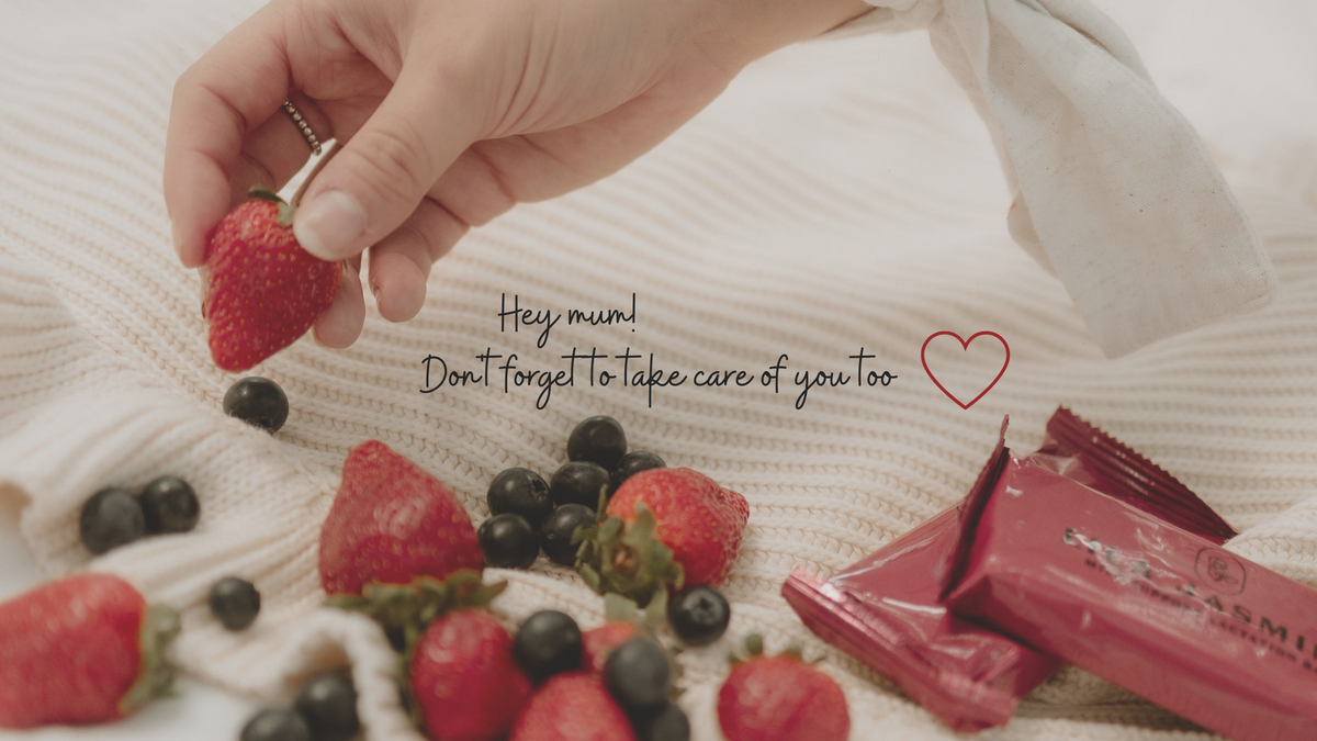 The importance of self-care as a mother through adequate nutrition.