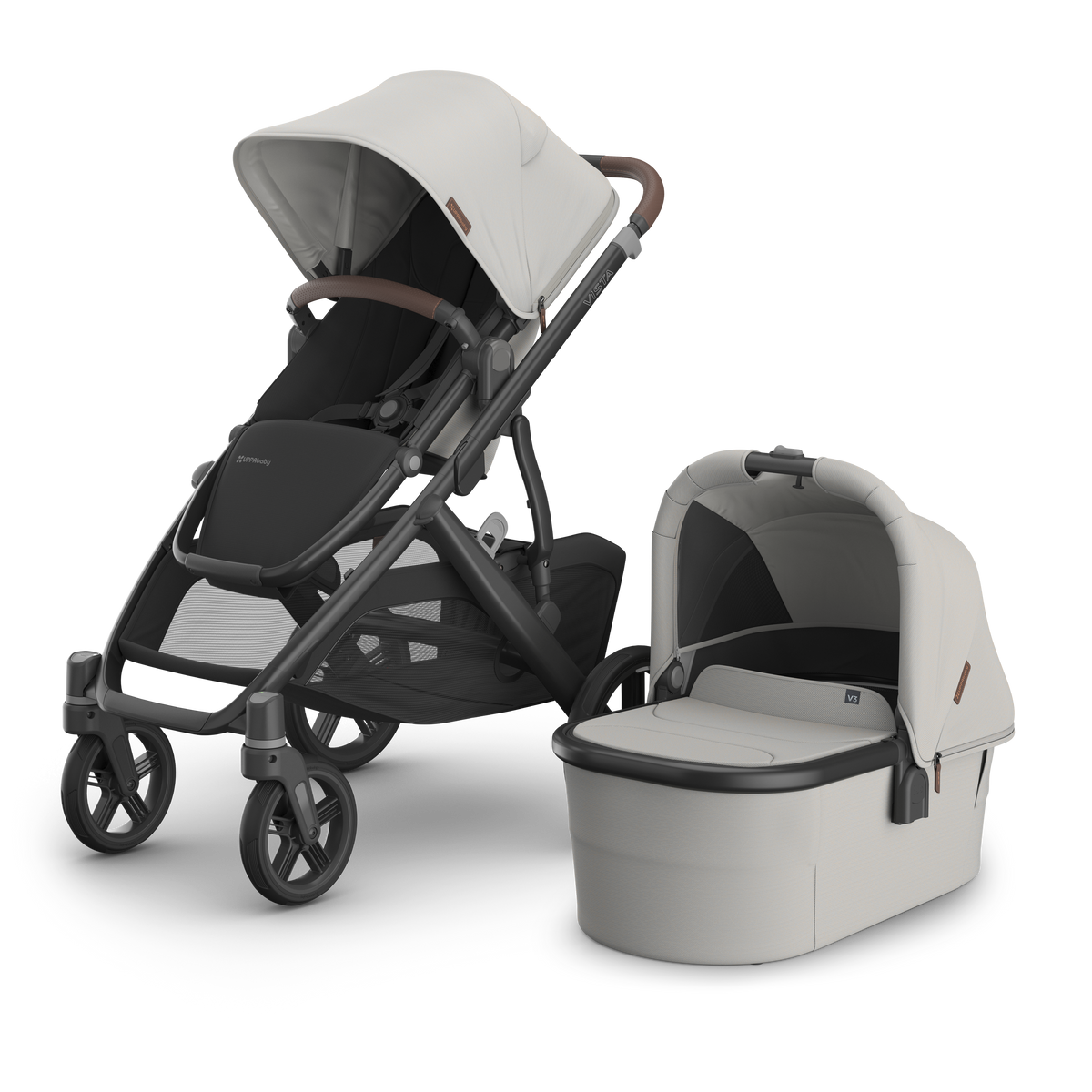 UPPAbaby - Vista V3 Includes Bassinet | Savannah
