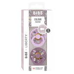 BIBS Pacifier - 2pk Liberty Round | Chamomile + Violet Sky