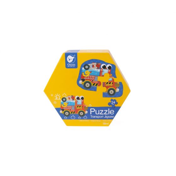 Classic World Toys - Transport Puzzle