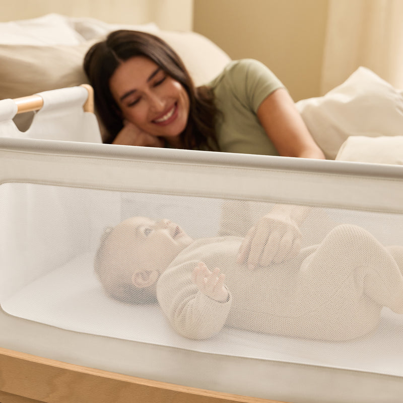 Snuzpod 5 - Bedside Co-Sleeper | Natural
