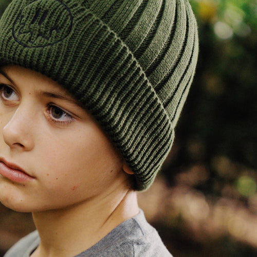 Band of Boys - Green Squiggle Beanie
