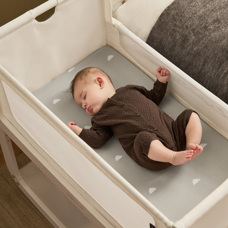Snuzpod 5 - Bedside Co-Sleeper | White