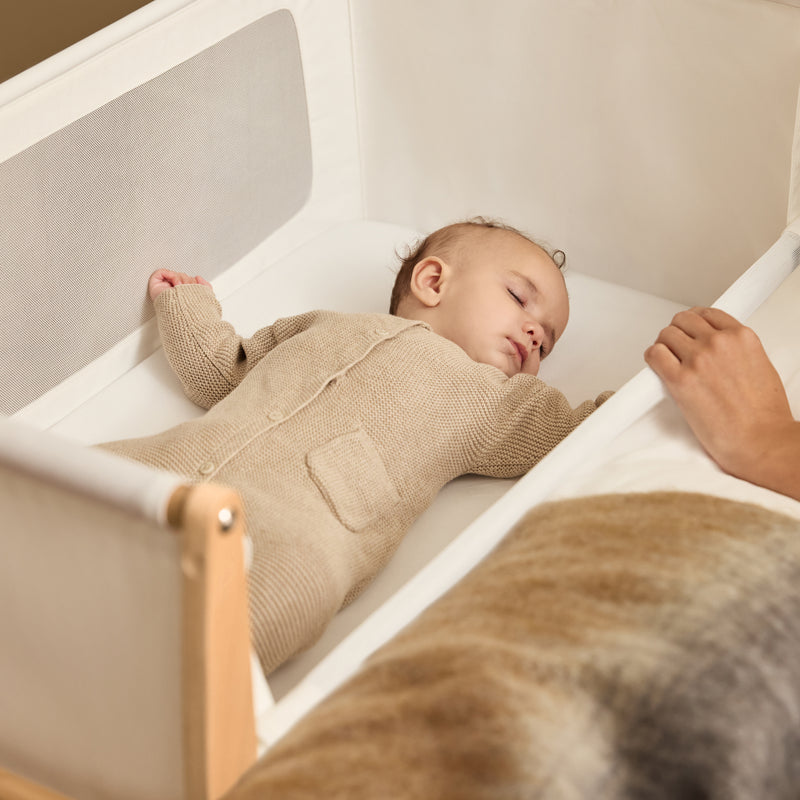 Snuzpod 5 - Bedside Co-Sleeper | Natural