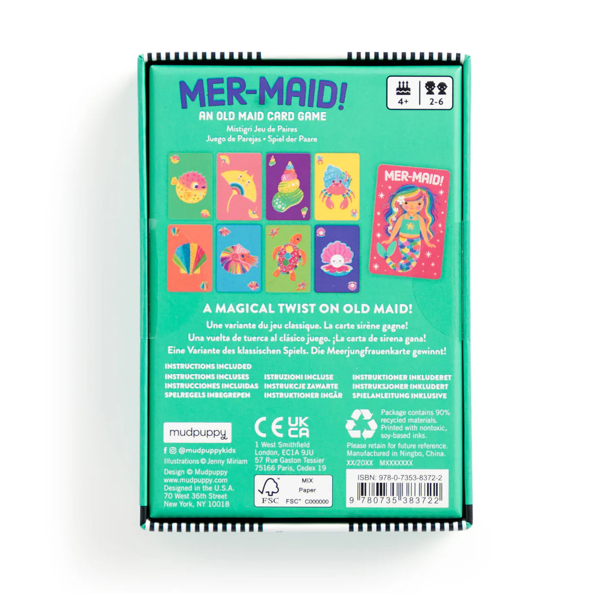 Mudpupy - Mer-Maid Card Game