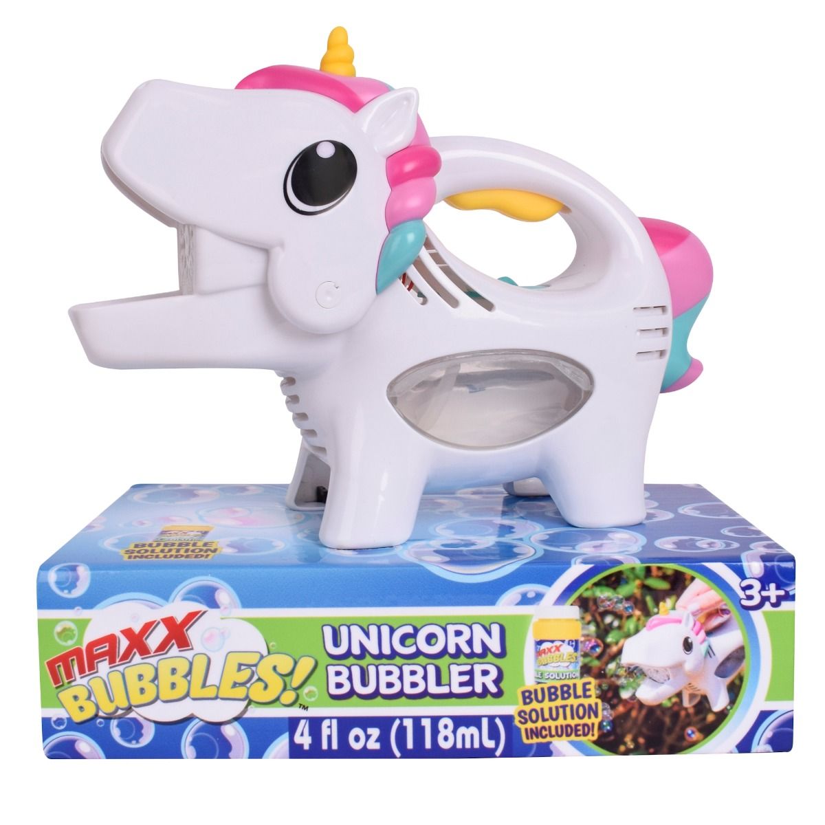 Max Bubbles - Handheld Bubble Machine | Unicorn