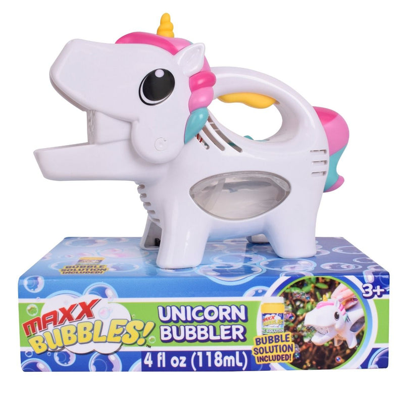 Max Bubbles - Handheld Bubble Machine | Unicorn