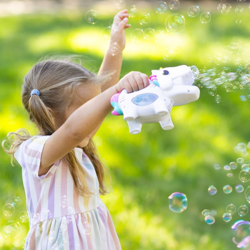 Max Bubbles - Handheld Bubble Machine | Unicorn