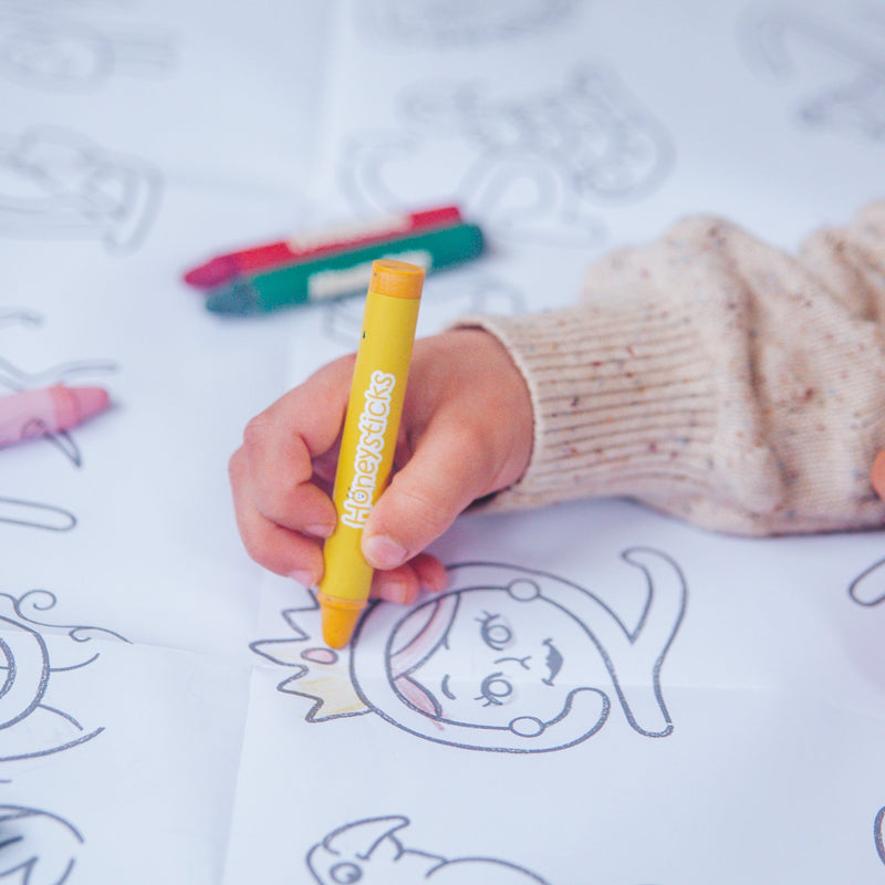 Honeysticks - Activity Set | Posters & Crayon Set