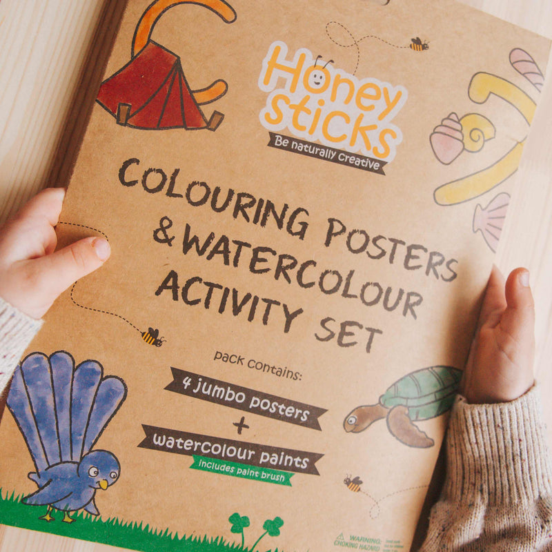 Honeysticks -Activity Set | Posters & Watercolour Paint