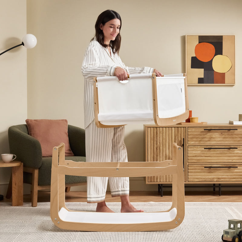 Snuzpod 5 - Bedside Co-Sleeper | Natural