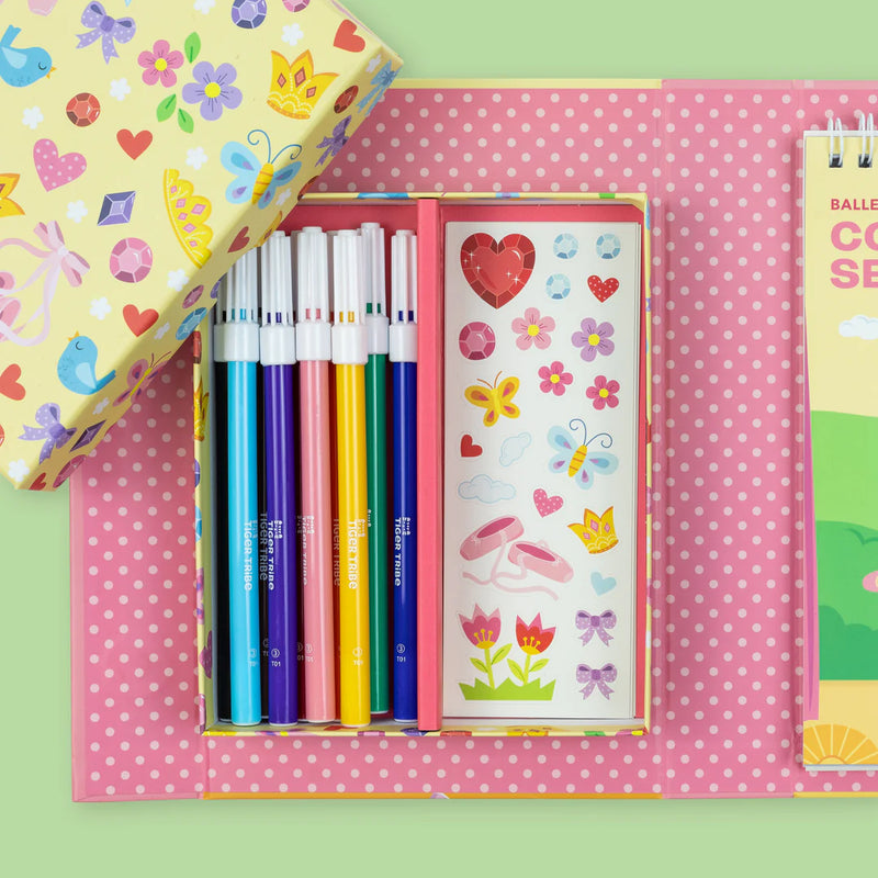 Tiger Tribe - Colouring Set | Ballet
