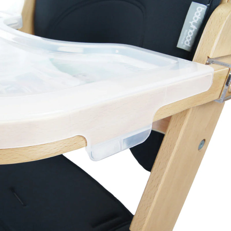 Babyhood - Ava Highchair | Beech + White