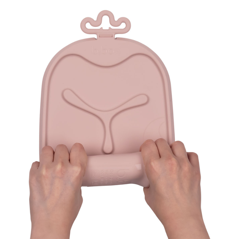 b.box - Roll + Go Mealtime Mat | Blush