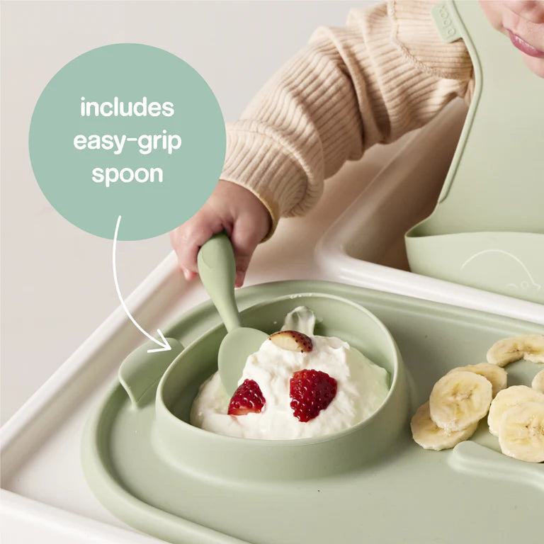 b.box - Roll + Go Mealtime Mat | Sage