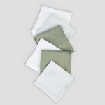 Little Bamboo - Muslin Baby Wash Cloths | 6pk