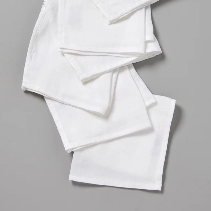 Little Bamboo - Muslin Baby Wash Cloths | 6pk