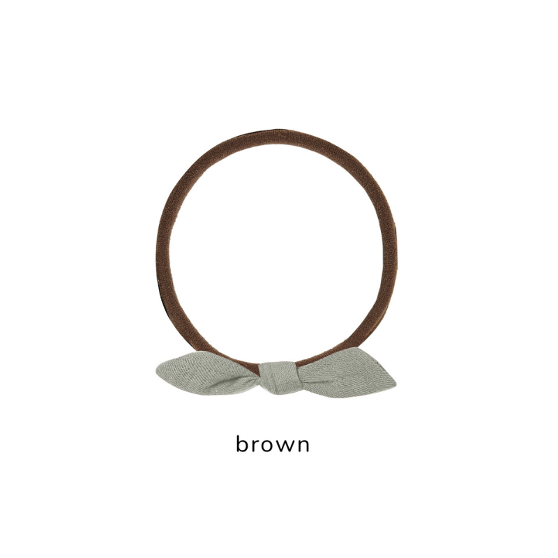Quincy Mae - Little Knot Headband | Basil