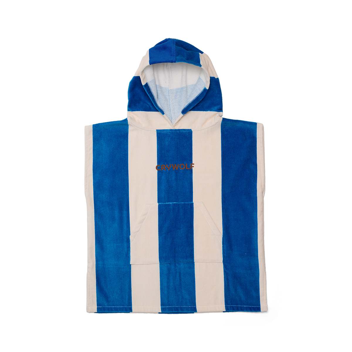 Crywolf - Hooded Towel | Deep Sea Stripe